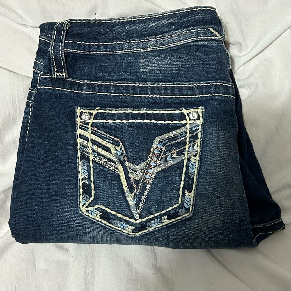 Vigoss Jeans Bling Skinny Distressed